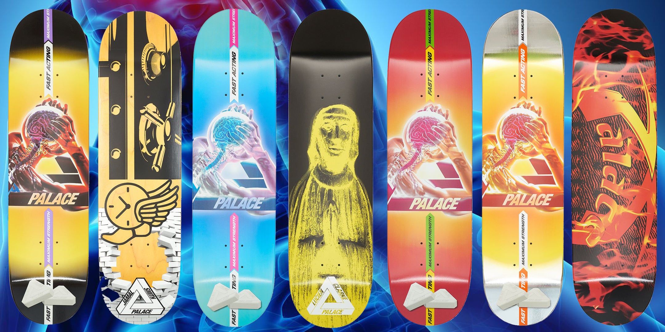 Palace Skateboards | Spring 2020 Collection | S19 | Tri-Ferg Decks