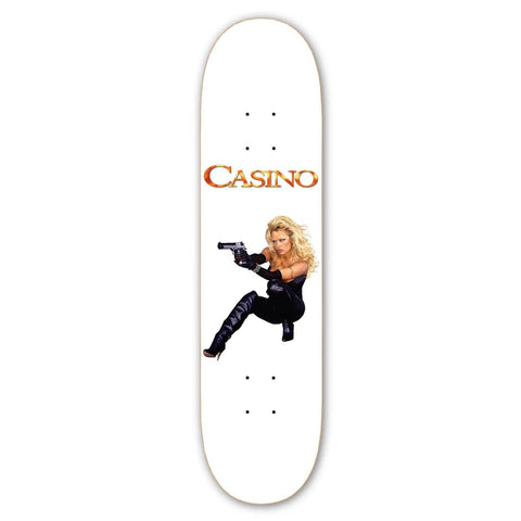 Buy Casino Skateboards 'Barb Wire' Skateboard Deck 8.5". Cult Classic. Mid Concave All decks are sold with free grip tape, Fast Free delivery options with buy now pay later. Highly rated on trust pilot at Tuesdays Skateshop. 64.00 GBP.