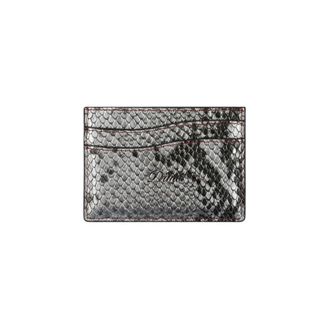 Buy Dime MTL Embossed Leather Card Holder Silver Snake Skin. 100% Leather construct. 4 Interior card pockets. Note slots. Embossed Foil logo detailing. Shop the biggest and best range of Dime MTL in the UK at Tuesdays Skate Shop. Fast Free delivery, 5 star customer reviews, Secure checkout & buy now pay later options at Tuesdays Skate Shop.