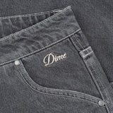 Buy Dime MTL Classic Denim Shorts Faded Black, Embroidered script logo on left leg. Dime Yellow Woven tab detail on right leg. Shop the best Range of Dime at Tuesdays with the best prices, Fast free delivery, Buy now pay later payment plans & 5 star customer feedback. 