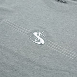 Buy Yardsale Pearl T-Shirt Grey. Mirror PVC YS embossed applique logo details. 100% cotton construct regular fitting tee.  Fast Free Delivery and Shipping options. Buy now pay later with Klarna and ClearPay payment plans. Tuesdays Skateshop, UK. Best for Yardsale.