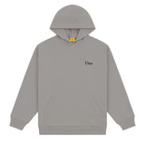 Dime MTL Classic Small Logo Hood Charcoal