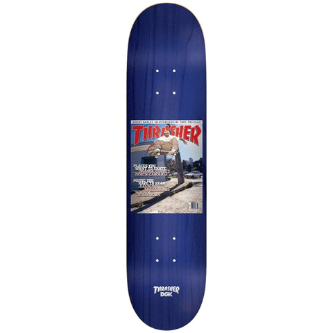 Buy DGK X Thrasher Magazine Marcus Mcbride Skateboard Deck 8.25". Limited edition iconic 1999 Thrasher cover capsule. All decks come with free grip, please specify if you would like it applied or separate. Shop the best range of Skateboard decks at UK Stockist Tuesdays. Buy now pay later and fast free delivery.