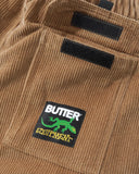 Buy Butter Goods Climber Pant Tan. 100% Corduroy construct. Loose fit. Cargo pocket at front, patch pocket on back with woven tab detail. Adjustable elastic at ankle.  Shop the best range of Butter in the UK at Tuesdays Skate Shop. Fit guides, on model shots & best prices. Free delivery, Buy now pay later and fast checkout.