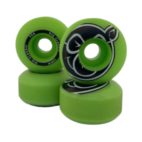 Buy Pig Wheels Pig Classic Green Skateboard Wheels. 52 MM 99 A. Classic Shape, Strong urethane construct. Long lasting, Connoisseurs choice. Shop the best range of skateboarding wheels in the North West at Tuesdays Skate Shop Bolton. Highly rated on trust pilot and in the streets. 