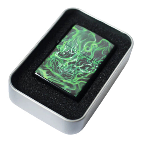 Buy Yardsale YS Smoke Lighter Green. Refillable wind-proof gas lighter with double-sided flame print. Printed protective tin case. Lighter fluid not included. Fast Free Delivery and Shipping options. Buy now pay later with Klarna and ClearPay payment plans. Tuesdays Skateshop, UK. Best for Yardsale.
