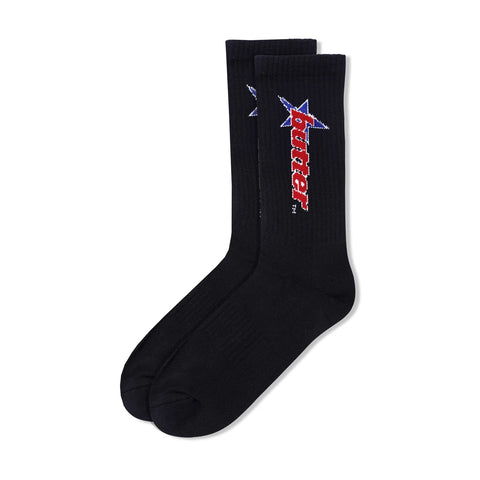 Buy Butter Goods Racer Socks Black. 100% Acrylic construct. Butter detail on side. OSFA. Shop the best range of Buttergoods in the U.K. at Tuesdays Skate Shop. Fast Free delivery options, Buy now Pay Later & multiple secure payment methods at checkout. Best rates for Skate and Street wear.