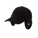 Helas Earflap Fleece Cap Black