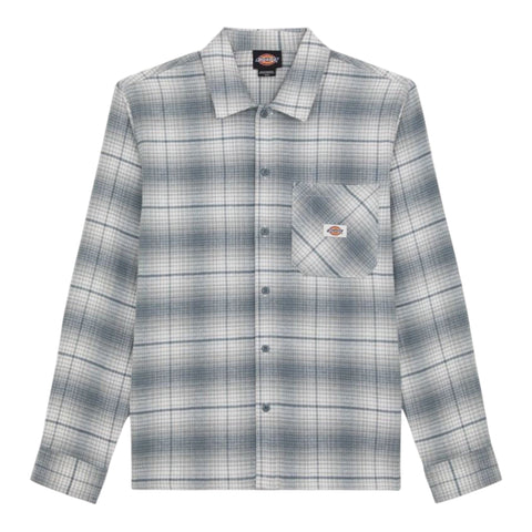 Buy Dickies Forest Check Long Sleeve Shirt Stormy Weather DK0A8653G701. Full button down Cotton Flannel Shirt. Relax Fit. Woven tab detail. Collared. Shop the best range of Dickies Skate wear at Tuesdays Skate Shop. Fast Free Delivery options, Buy now pay later and Multiple secure checkout methods. Shop with confidence at Tuesdays with 5 star Trustpilot feedback.