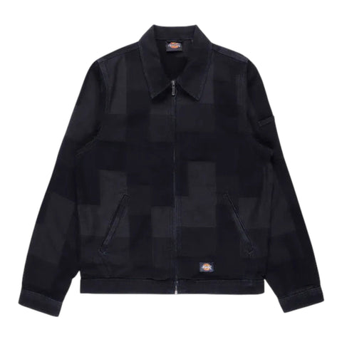 Buy Dickies Jacquard Eisenhower Jacket Rinsed Black DK0A4Z75RIN1 120.00 GBP. Regular Fit. Deep side pockets. Best for skateboarding clothing in the U.K at Tuesdays Skate Shop. Fast Free delivery with Buy now pay later options with ClearPay.