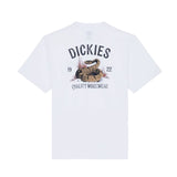 Buy Dickies Snake T-Shirt White DK0A4Z990WH1 at Tuesdays Skateshop Bolton | 30.00 GBP Black. 100% Soft cotton construct. Woven tab detail at hem. Model is 6'0" & wearing a size Medium. 