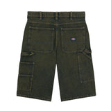 Buy Dickies Loose Fit Denim Painter Carpenter Shorts Green Rinsed DK0A4ZASK571. Straight fit for causal wear. 100% cotton construct. Woven tab detail at back pocket. Carpenter pocket and hammer loop. 75.00 GBP. Shop the best range of Dickies at Tuesdays Skate shop with fast free postage, buy now pay later and multiple secure checkout methods.