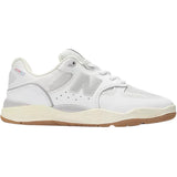 Buy New Balance Numeric 1010 Tiago Lemos Skate Shoes White/Grey NM1010AW. A fitting 90's inspired silhouette for Tiago. Leather/Mesh Uppers. Plush FuelCell midsole for a comfortable a durable wear on the heel.  Fast Free Delivery and shipping options. Buy now pay later with Klarna or ClearPay payment plans at checkout. Tuesdays Skateshop, Greater Manchester, Bolton, UK. 95.00 GBP