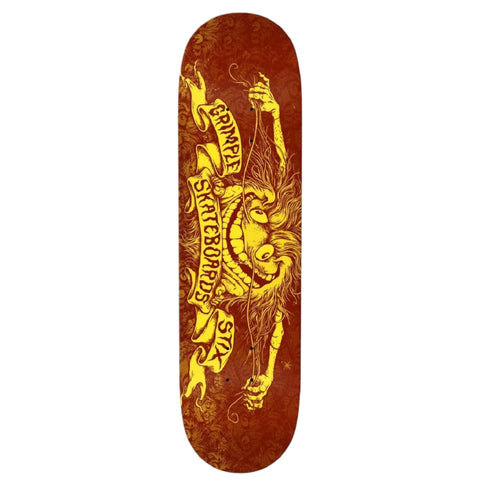 Buy Anti Hero PP Grimplestix Brown/Yellow Skateboard Deck 8.25" All decks come with free Jessup grip, Please specify in notes if you would like it applied. Buy now Pay Later with Klarna & ClearPay payment plans at checkout. Fast free Delivery and shipping options. Tuesdays Skateshop, Greater Manchester, Bolton, UK.