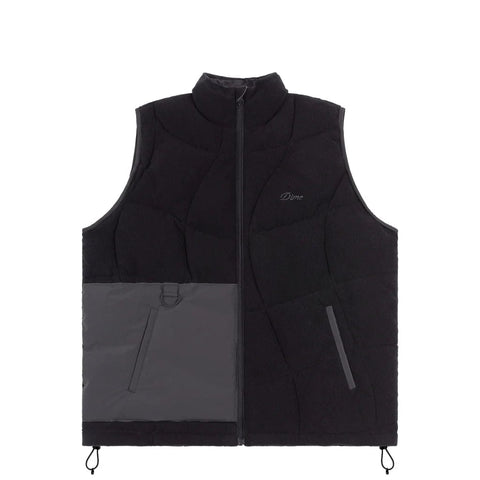 Buy Dime MTL Sleeveless Puffer Black. 100% Polyester fleece (Nylon patch) All over wavy quilted details. LoftTeck Insulation. Welted waist pockets. Shop the biggest and best range of Dime MTL at Tuesdays Skate shop. Fast free delivery with next day options, Buy now pay later with Klarna or ClearPay. Multiple secure payment options and 5 star customer reviews.