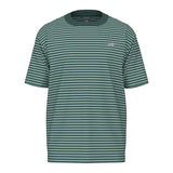 New Balance Numeric Thin Stripe T-Shirt New Spruce. 100% soft cotton construct. NB# Rubber puff print on chest and sleeve. Regular fit. Shop the best range of skateboarding tees at Tuesday Skate Shop. Buy now pay later options with fast free shipping & Delivery.