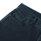 Buy Yardsale Phantasy Loose fit denim Jeans in Nightshadow Blue. Slit side pockets with back flat pockets. YS  Yardsale embroidered detailing on pocket. Light soft cotton construct. Straight fit. For further information please feel free to open chat. Buy now Pay Later with Klarna. Shop now Pay Later with Clearpay. Free Shipping and Delivery options. Tuesdays Skateshop.