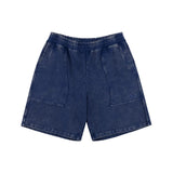 Dime MTL Cyclone French Terry Shorts Navy Snow Washed