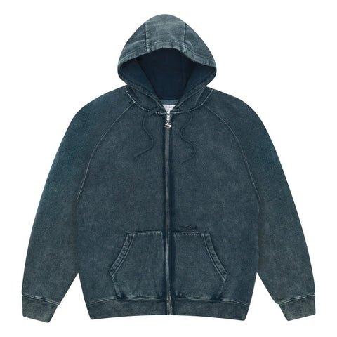 Yardsale Sundown Zip Hood Washed Sapphire