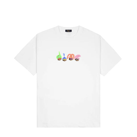 Buy Dime MTL Salon T-Shirt White. Front print detailing. 6.5 oz 100% mid weight cotton construct. Shop the biggest and best range of Dime MTL at Tuesdays Skate shop. Fast free delivery with next day options, Buy now pay later with Klarna or ClearPay. Multiple secure payment options and 5 star customer reviews.