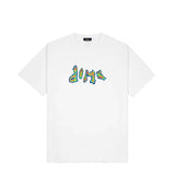 Buy Dime MTL Topo T-Shirt White. Front print detailing. 6.5 oz 100% mid weight cotton construct. Shop the biggest and best range of Dime MTL at Tuesdays Skate shop. Fast free delivery with next day options, Buy now pay later with Klarna or ClearPay. Multiple secure payment options and 5 star customer reviews.