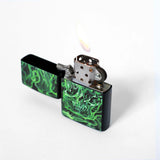 Buy Yardsale YS Smoke Lighter Green. Refillable wind-proof gas lighter with double-sided flame print. Printed protective tin case. Lighter fluid not included. Fast Free Delivery and Shipping options. Buy now pay later with Klarna and ClearPay payment plans. Tuesdays Skateshop, UK. Best for Yardsale.